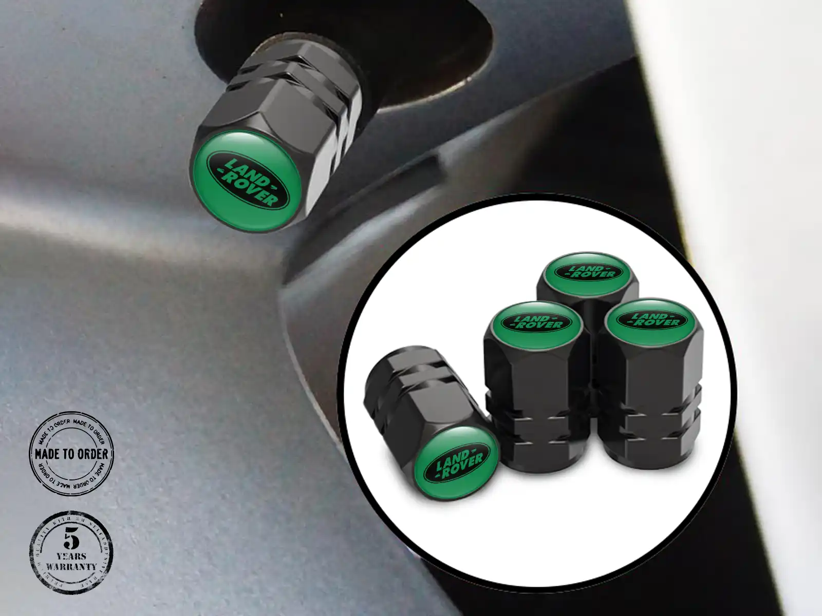 Land Rover Caps Valve Jante Voiture Standard